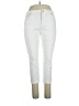 Candace Cameron Bure Metallic Ivory Jeans Size 16 - photo 1