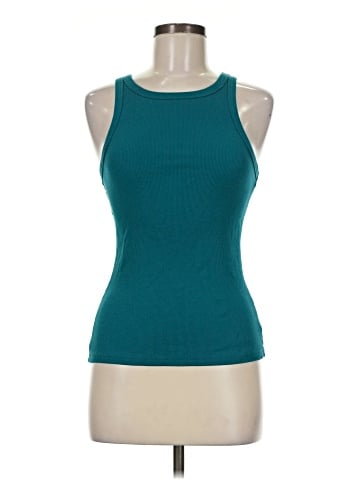 Rose + Olive Sleeveless Top (view 1)