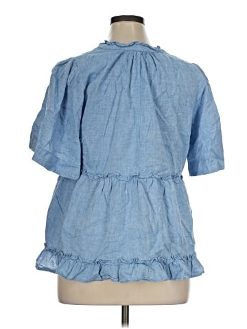 Tuckernuck Short Sleeve Blouse (view 2)
