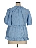 Tuckernuck Blue Short Sleeve Blouse Size XL - photo 2