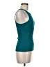 Rose + Olive Teal Green Sleeveless Top Size M - photo 4