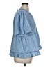 Tuckernuck Blue Short Sleeve Blouse Size XL - photo 4