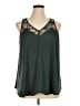 Torrid 100% Polyester Green Sleeveless Blouse Size 1X Plus (1) - photo 1