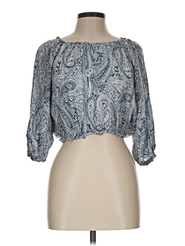 Blu Pepper 3/4 Sleeve Blouse (view 1)