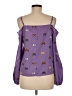Shein 100% Polyester Purple Long Sleeve Blouse Size 6 - photo 2
