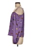 Shein 100% Polyester Purple Long Sleeve Blouse Size 6 - photo 5
