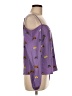 Shein 100% Polyester Purple Long Sleeve Blouse Size 6 - photo 4