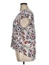 DR2 100% Rayon White Short Sleeve Blouse Size XL - photo 5