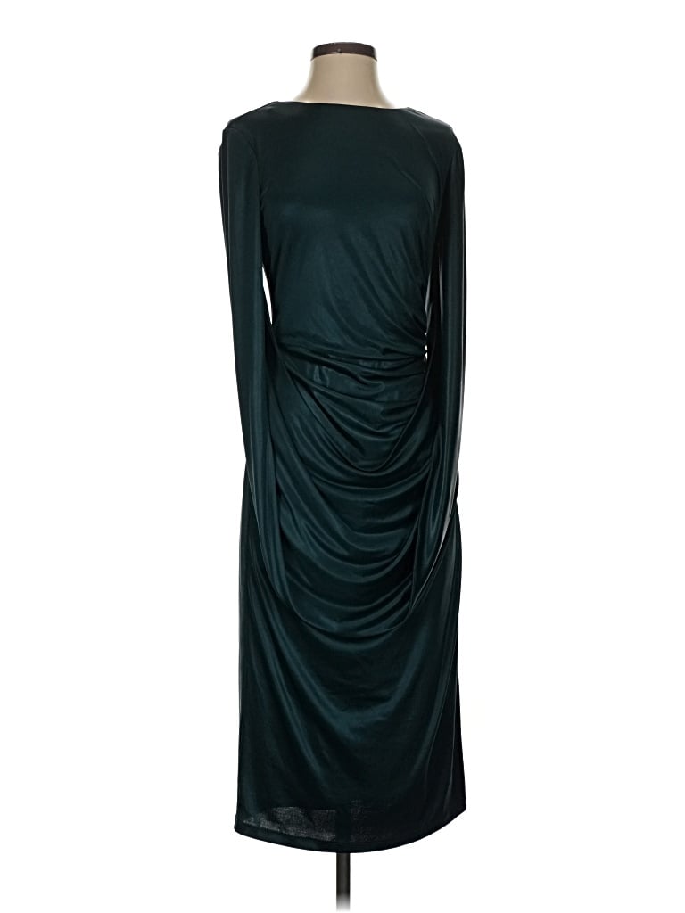 Pre-owned Dress The Population Cocktail Dress In Teal