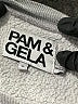 Pam & Gela Color Block Gray Pullover Sweater Size P (petite) - photo 7