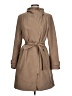Halston Tan Trenchcoat Size L - photo 1