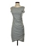 Assorted Brands Solid Gray Casual Dress Size S - photo 1