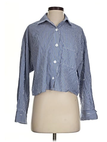 Madewell Straight-Hem Shirt in Poplin (view 1)