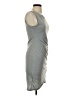 Assorted Brands Solid Gray Casual Dress Size S - photo 4
