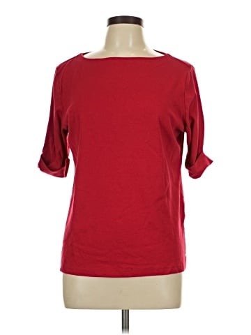 Karen Scott 3/4 Sleeve Top (view 1)