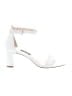 Nine West White Sandals Size 7 1/2 - photo 1