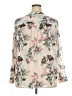 Torrid 100% Polyester Floral Ivory 3/4 Sleeve Blouse Size 2X Plus (2) - photo 2