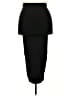 Yitty Solid Black Casual Skirt Size 3X - photo 2