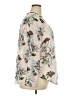 Torrid 100% Polyester Floral Ivory 3/4 Sleeve Blouse Size 2X Plus (2) - photo 4