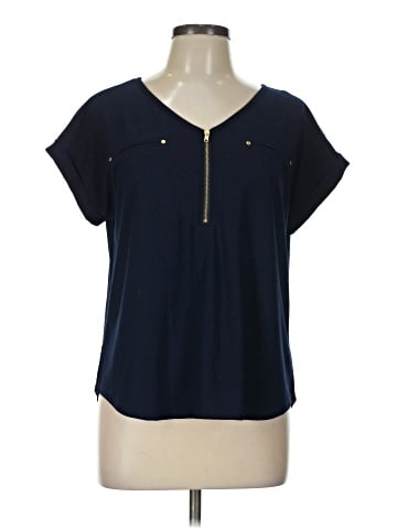 89th & Madison Short Sleeve Blouse (view 1)