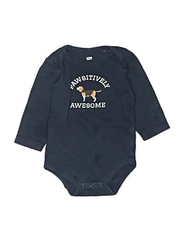 Hb Long Sleeve Onesie (view 1)