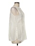 Theory 100% Cotton Ivory Sleeveless Blouse Size M - photo 4