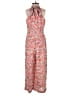 J.Crew 100% Cotton Floral Pink Jumpsuit Size 2 - photo 2