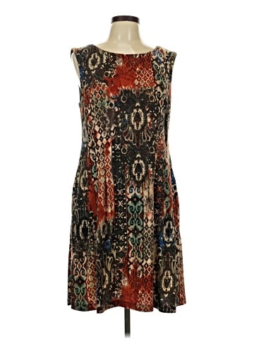 Connected Apparel Casual Dress (view 1)