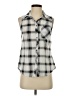 Passport 100% Polyester Gray Sleeveless Blouse Size S - photo 1