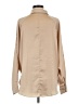 &merci Solid Tan Long Sleeve Blouse Size M - photo 2