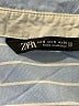 Zara Blue Short Sleeve Button-Down Shirt Size S - photo 7