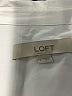 Ann Taylor LOFT White 3/4 Sleeve Button-Down Shirt Size L - photo 7
