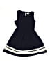 BCBGirls Solid Blue Dress Size 10 - photo 1