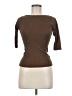 Michael Stars Brown 3/4 Sleeve Top One size - photo 1