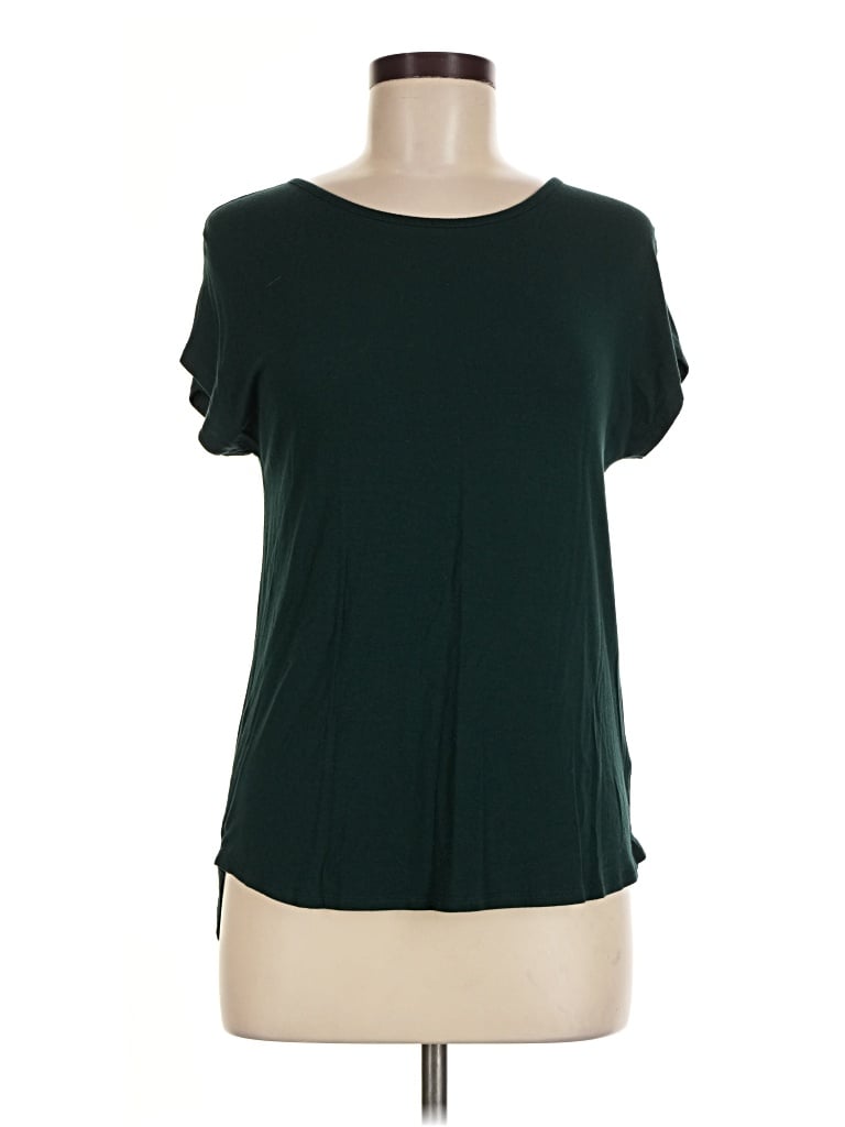 Pre-owned Adrienne Vittadini Short Sleeve T-shirt In Green