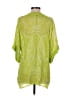 Topshop 100% Viscose Green Kimono Size 2 - photo 2