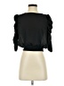 Express 100% Polyester Black 3/4 Sleeve Blouse Size S - photo 1