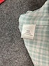 Leyden 100% Polyester Checkered-gingham Teal Casual Dress Size M - photo 8