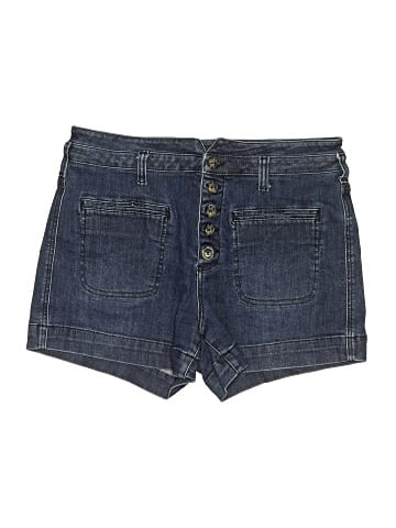 Pilcro and the Letterpress Denim Shorts (view 1)