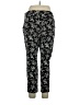 Talbots Print Black Casual Pants Size 14 (estimated) - photo 2