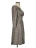 Peruvian Connection Print Tan Gray Casual Dress Size XS - photo 4