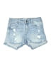 STUDIO BLUE Blue Denim Shorts Size 26 waist - photo 1