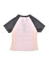 Justice Pink Short Sleeve Henley Size 7 - 8 - photo 2