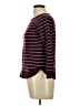 Pink Clover Stripes Burgundy Pullover Sweater Size L (petite) - photo 5