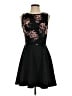 Francesca's Floral Black Cocktail Dress Size S - photo 1