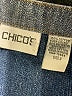 Chico's 100% Cotton Print Teal Jacket Size Sm (0) - photo 6