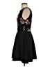 Francesca's Floral Black Cocktail Dress Size S - photo 5