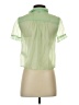 J.Crew Green Short Sleeve Blouse Size 00 - photo 2