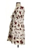 Thirty/Thirty 100% Polyester Floral Ivory Cocktail Dress Size S (estimated) - photo 5