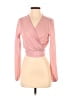 Fashion Nova Pink Long Sleeve Blouse Size S - photo 1